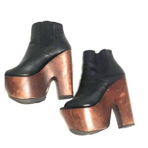 Black Platform Boots